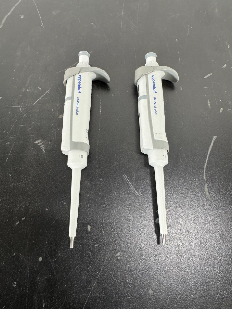 Image of Eppendorf Research Plus Single Channel Pipettes - Quantity 2